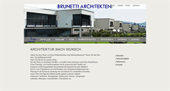 Desktop Screenshot of brunetti.ch